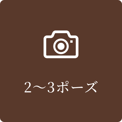 2～3ポーズ